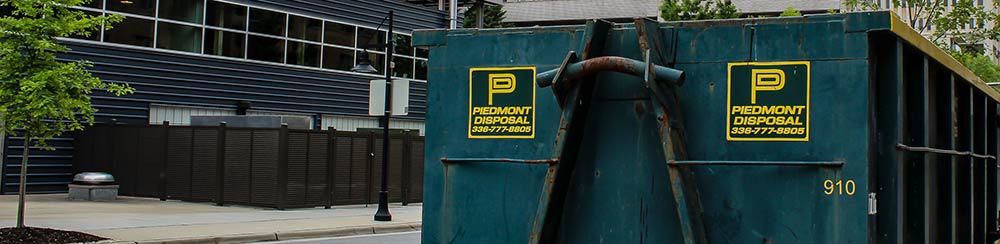 Piedmont Disposal Dumpster Image