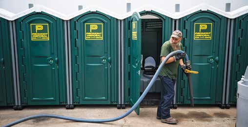 Piedmont Disposal portable restrooms