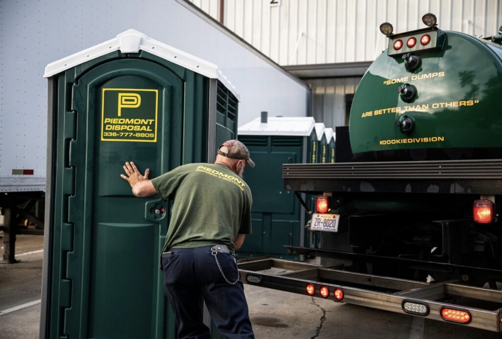 Portable restroom rental