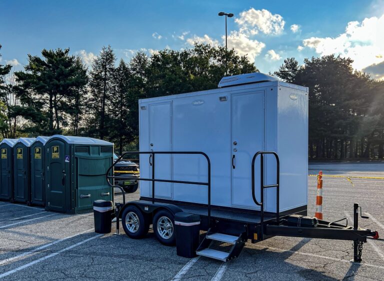 Piedmont Disposal restroom trailer